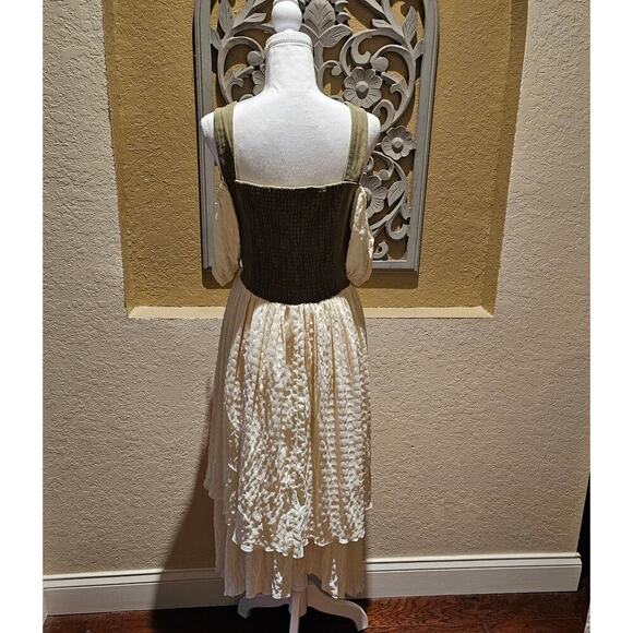 Renaissance Peasant 2XL Dress Cottagecore Fairycore Cosplay Medieval Halloween - Picture 4 of 10